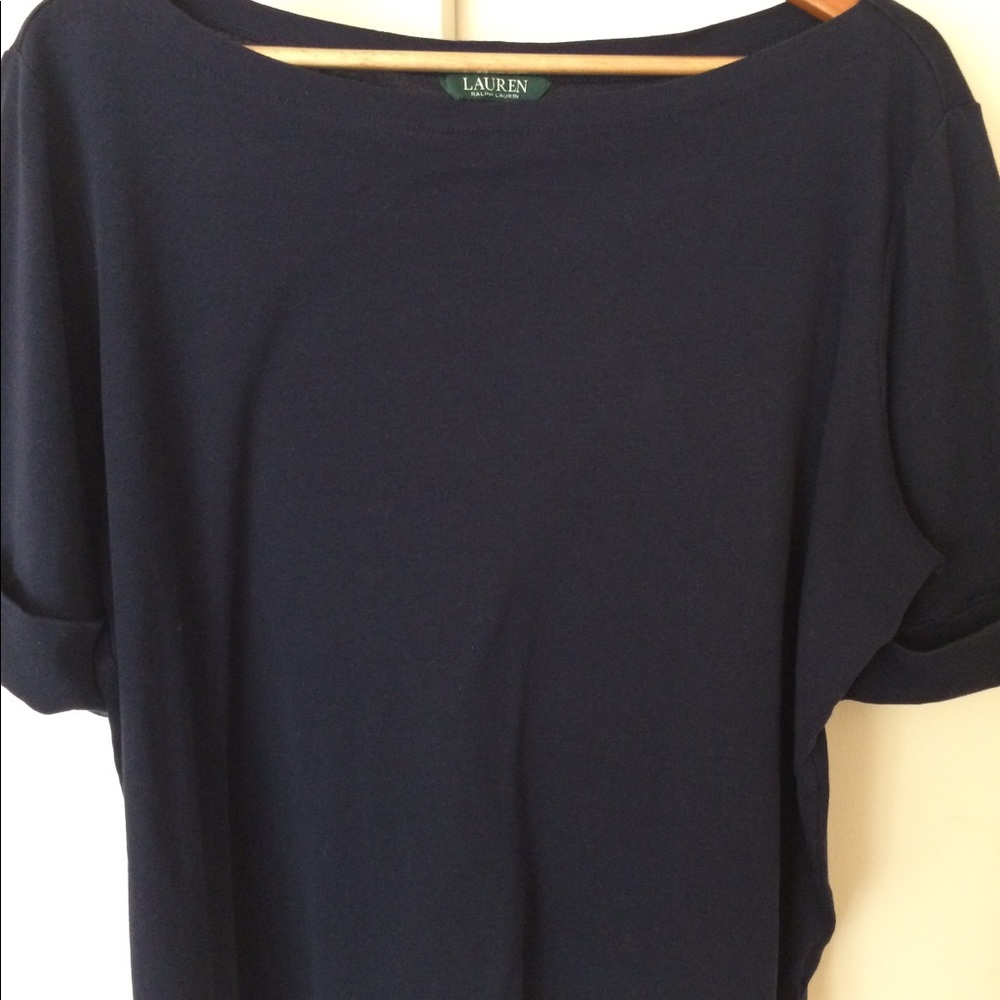 Lauren boat neck tee